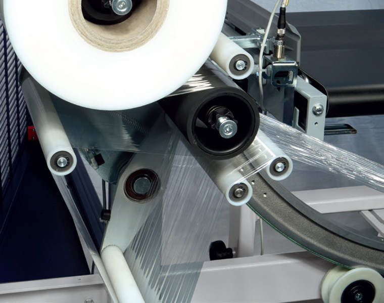 水平式缠膜机卷轴机架组